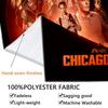 Chicago Fire Wall Tapestry Aesthetic Wall Hanging Printed Fabric Blanket Decorative Tapestries for Bedroom Living Room Home Decor