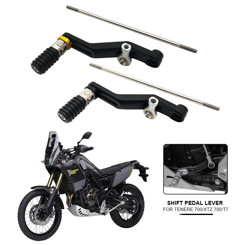 Motorcycle Adjustable Folding Gear Shifter Shift Pedal Lever For YAMAHA Tenere 700 Tenere700 XTZ 700 T700 2019-2023 2021 2022