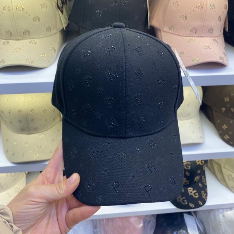 Trendy Baseball Caps For Men And Women, Hot Diamonds And Burning Flowers, Universal Fashion And Versatile Outdoor Leisure Hard Top Cap