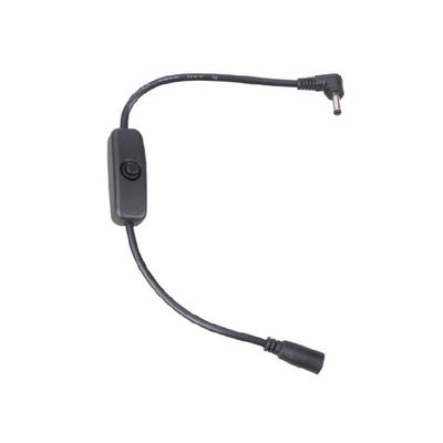 3.5x1.35mm Stecker auf Buchse Verlängerungskabel Netzteilkabel mit Schaltern für LED-Licht Kamera CCTV Überwachungskamera