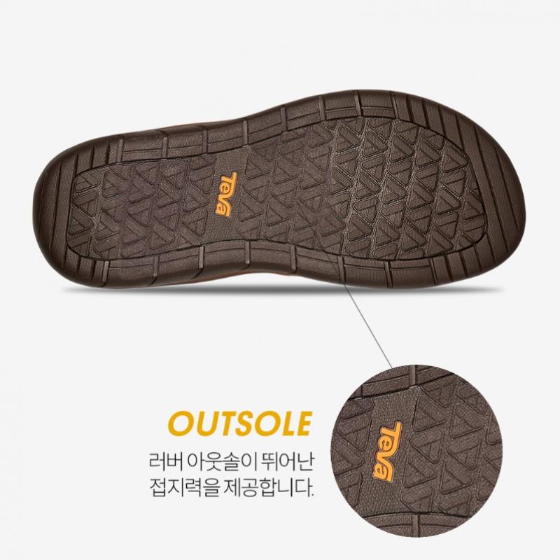 Teva Men S compSol Flip Flop Hurricane Stvm2619492 Blk