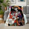 1 Stück, Coco Decke Cartoon Überwurfdecke, Weiche Bettwäscheabdeckung, Geschenk für Freund, Outdoor-Decken, Wohnzimmer