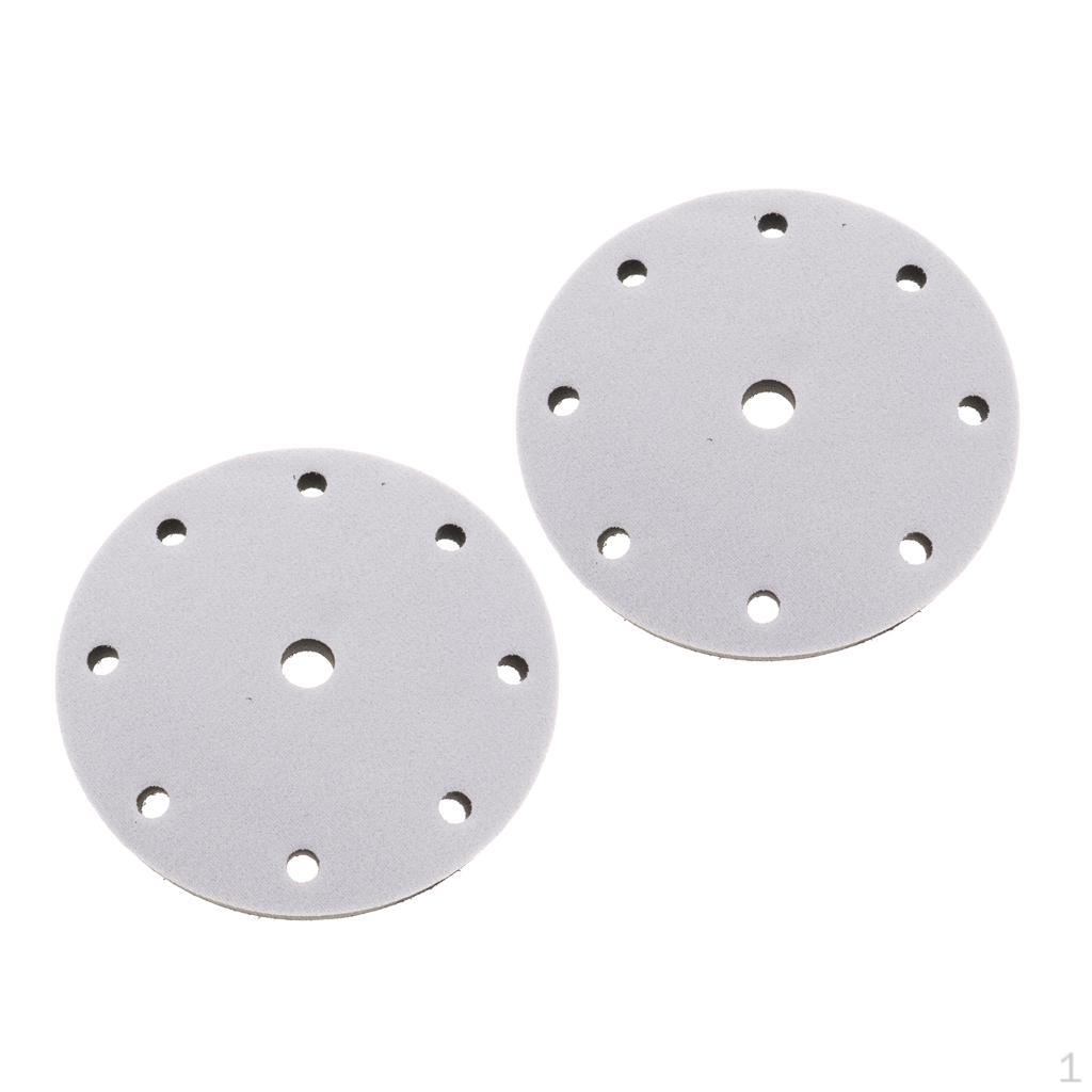 

2 Pieces Soft Sponge Interface Buffer Pad 9 Holes