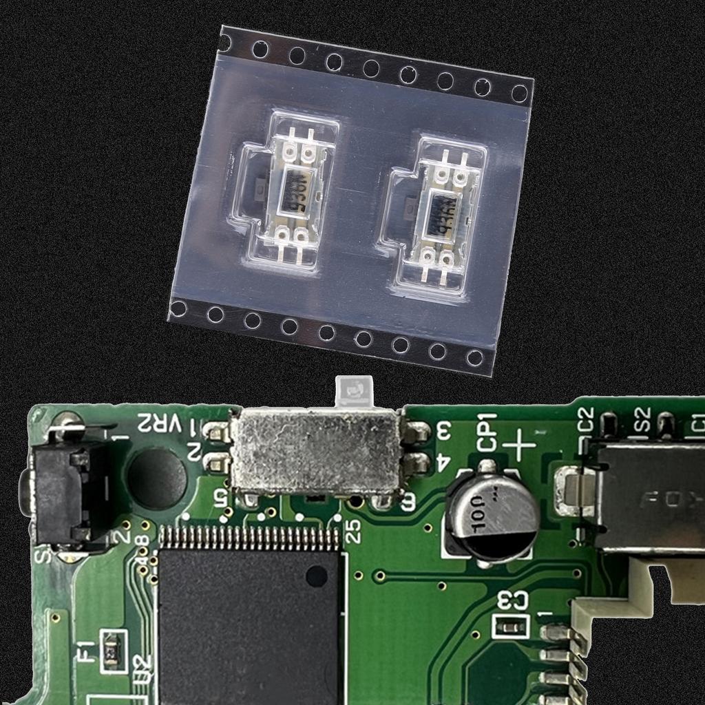 Volume On Off Button 2pcs Replacement for NDSL GBASP Volume Switch Button Game Console Accessories Parts