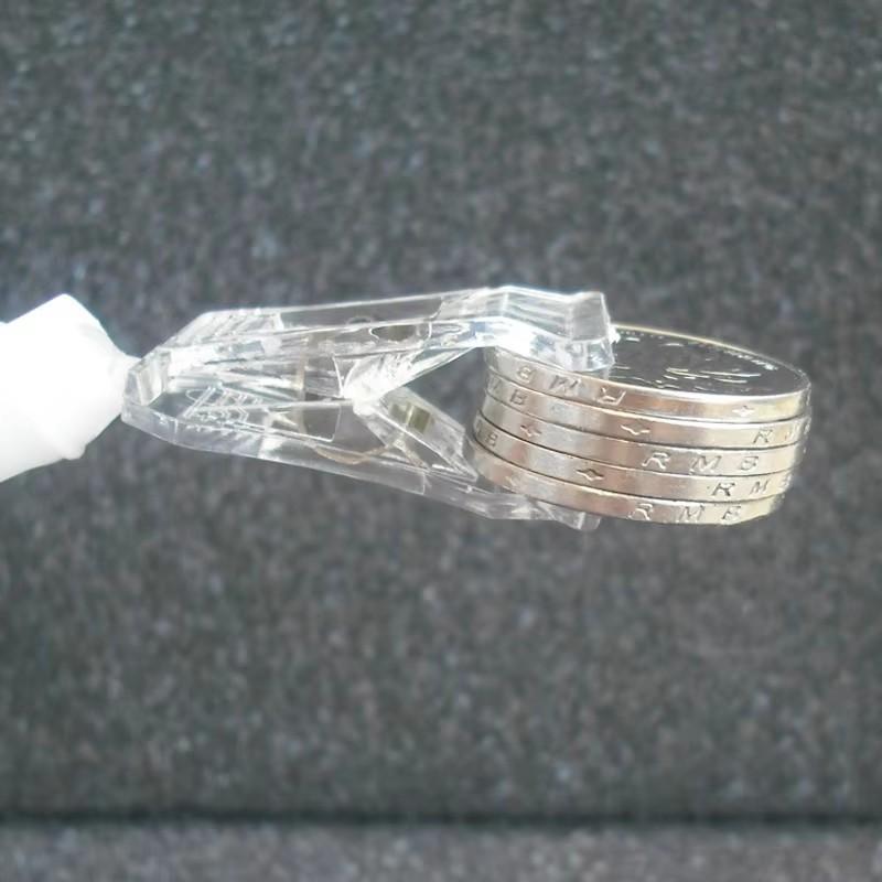 Clear Sucker Clamp Bathroom Wall Suction Cup Clip for Window Office Door Multifunctional ABS Home Mall Shop Smooth Surface Rack