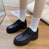 Dad's Shoes, Thick Soled Breathable White Shoes for Spring and Autumn, Student Casual Sports Shoes