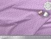 Soimoi Japan Crepe Satin Fabric Clover Leaves Small Print Fabric by Metre 42 Inch