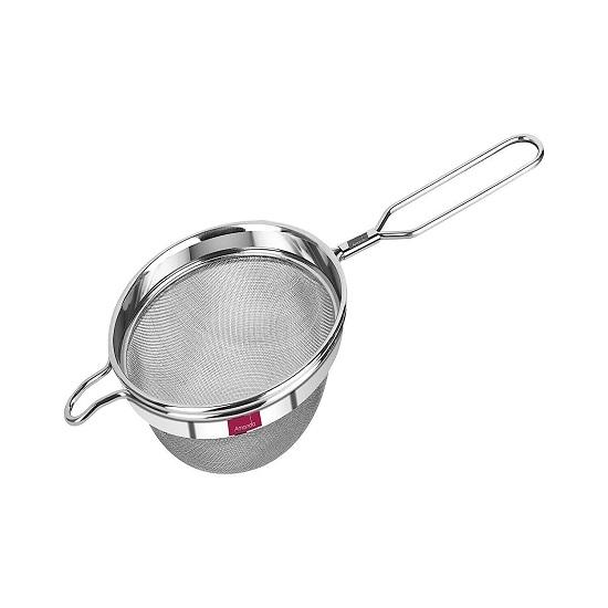 

Stainless Steel Oil & Ghee Stainer With Wire Handle Pack Of 1 MR387