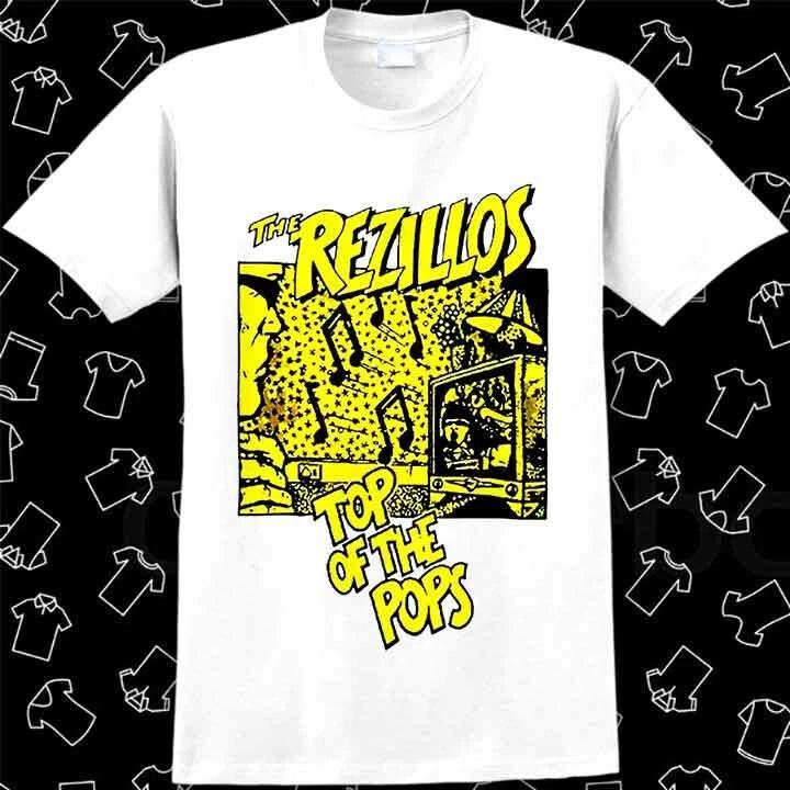 Rezillos Top Of The Pops Rock Punk Music T Shirt 1100 M