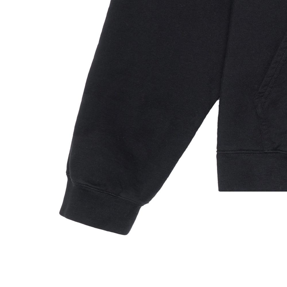 (WMNS) Balenciaga Cities Paris Hoodie Wide Fit 'Black' Women's 674986TLVL81069