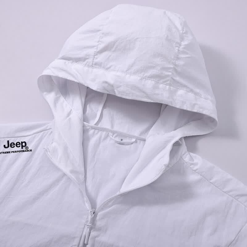 Jeep Men's Lightweight Quick-Dry Sun Protection Hoodie
