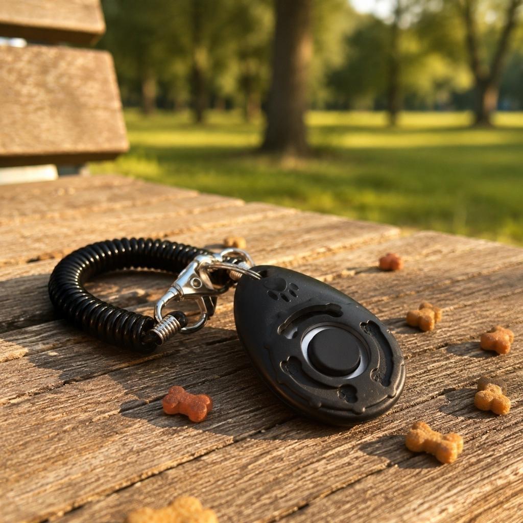 Clicker per Addestramento Cani Strumento Portatile per l'Addestramento Comportamentale per Cani Obbedienza