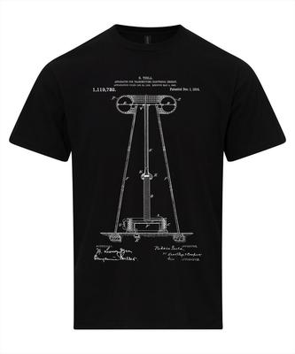 Nikola Tesla Elektrische Energie Ontwerp T-shirt Uitvinder Citaten Wetenschap Enthousiastelingen Cadeau Tesla Spoel T-shirt Technische Enthousiastelingen