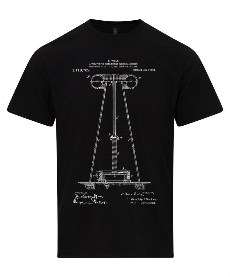 

Нікола Тесла Електрична Енергія Дизайн Футболка Цитати Винахідника Любителі Науки Подарунок Котушка Тесли Інженери Любителі 4XL