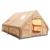 Spacious All-Season Anti-Freeze Moisture-Proof Inflatable Tent for Home & Camping - Portable, No-Assembly, Rainproof.