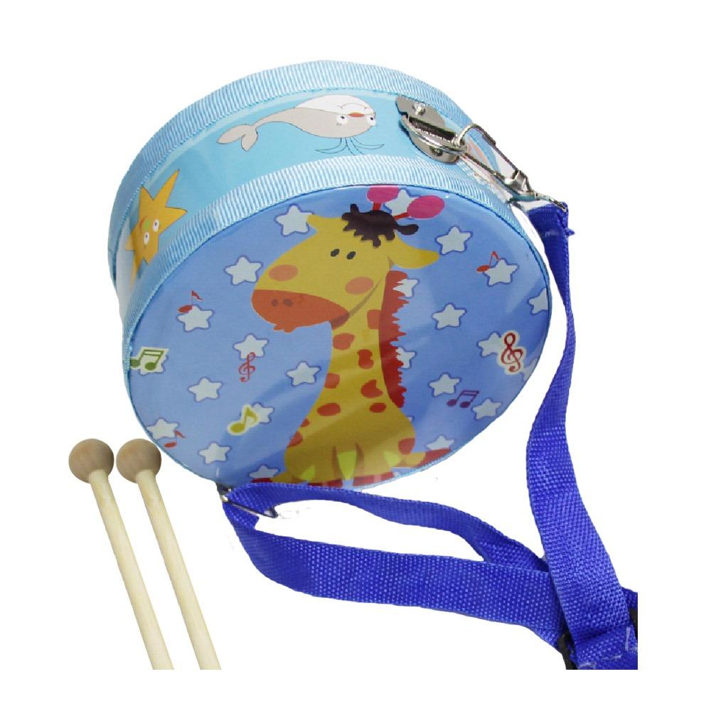 Double Sided Children's Drum Toy Wooden Material Musical Instrument Drum  Rhythm Development