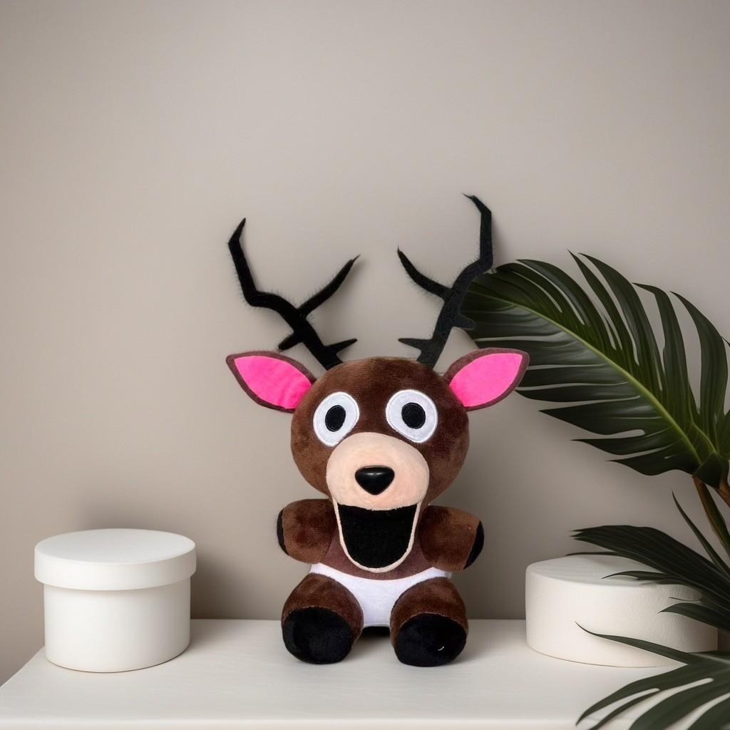 In 99 Nights The Forest Deer Horror Game Plush Toy Fans And Gift Collectors