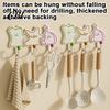 Decorative Wall Hangers for Home Cartoon Puzzle Key Hook, Heavy Duty Traceless Plastic Hanger, Self Adhesive Hooks Kitchen Utensils Space Saving Hook
