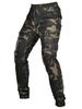 Men's Camouflage Motorcycle Jeans: Slim Fit, Multi-Pocket, Four Seasons, Anti-Fall Riding Pants.
