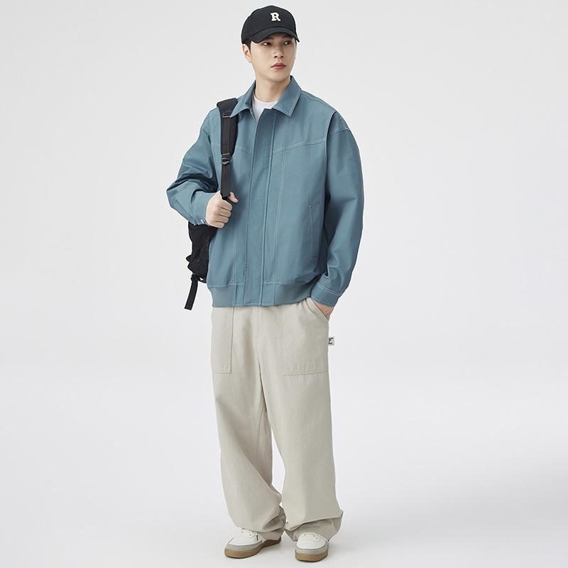 Men's Coat 2025 New Jacket Jacket Jacket Fashion Trend Loose Casual Windproof