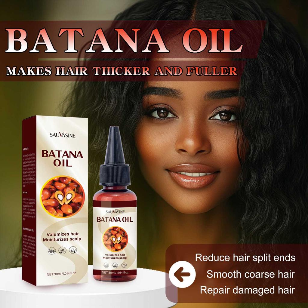Batana & Rosemary Oil, Essential Oil, Deep Moisturizing for Men and Women for All Hair Types, Hair Serums