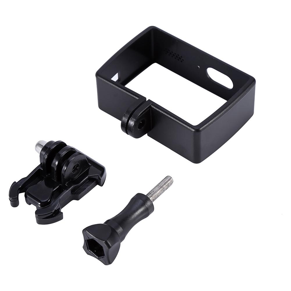 Housing Side Mount Protect Frame Case With Mount Adapter For Xiaomi YI 4K For XiaoYi 2