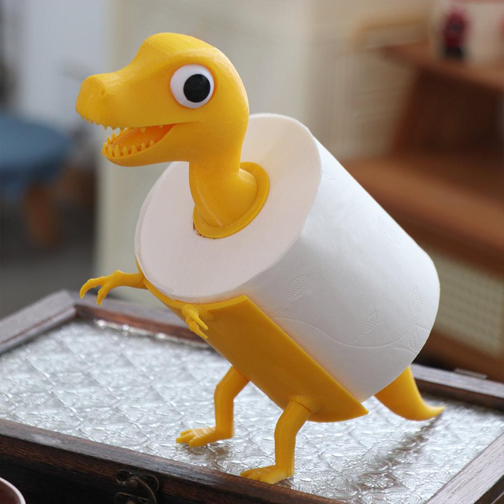 Cartoon Cartoon Paper Towel Stand 3D Printing Roll Paper Organizers  Bathroom Decor