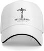 Not Ashamed Romans 1 16 Jesus Crucifix Baseball Cap Polyester Adjustable Outdoor Dad Hat