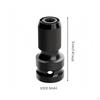 Hex Square Adapter Knurled Grip to Socket Power Drill Driver Adaptor
