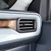 Matte Black Dashboard central Air Vent Outlet Cover Trim For Ford Maverick 22-23