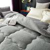 Yiyiai Solid Color Lamb Velvet Warm Quilt