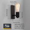 American-Style Industrial LED Double-Head Wall Lamp for Hallways, Bedrooms, and Bathroom Mirrors