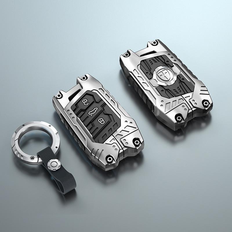 Mecha Style Key Case for Volkswagen Sagitar/Passat/Lavida - 2024 New Year Gift