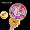 Magic Light-Up Fairy Wand Toy with Music and Flashing Lights for Girls