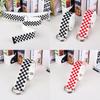 Nylon Weave Belt With Double Ring Buckle And Checkered Design For College Students