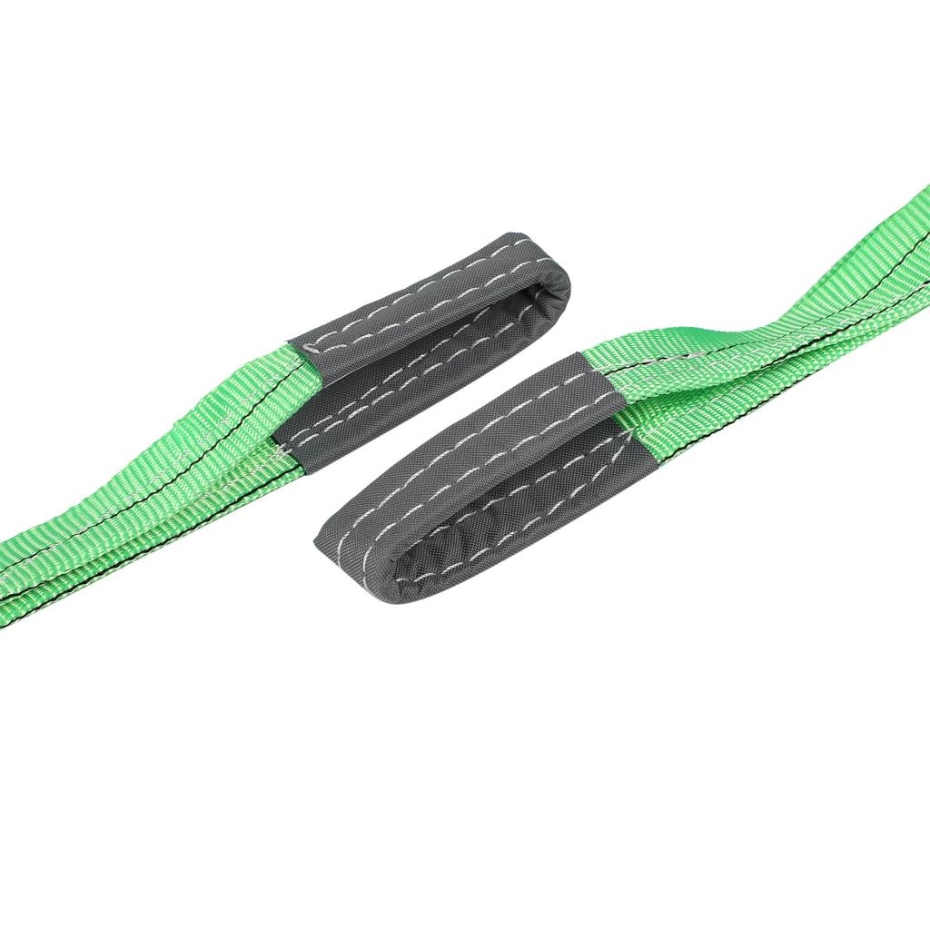Belt 1 for with Reinforced for Commercial Load Securing Sling, 2t, 4m, Piece, Eye-type Ends, Polyester, Lifting, Rigging, Transporting, Towing,