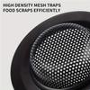 2Pcs Kitchen Sink Filter Stainless Steel Mesh Sink Strainer Filter Bathroom Sink Strainer Drain Hole Filter Trap Waste Screen