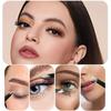 {MAX-66} 4 Pcs Colorful Stainless Steel Tweezer Set For Women And Men's Eyebrows & Eyelashes Comes With Storage Bag