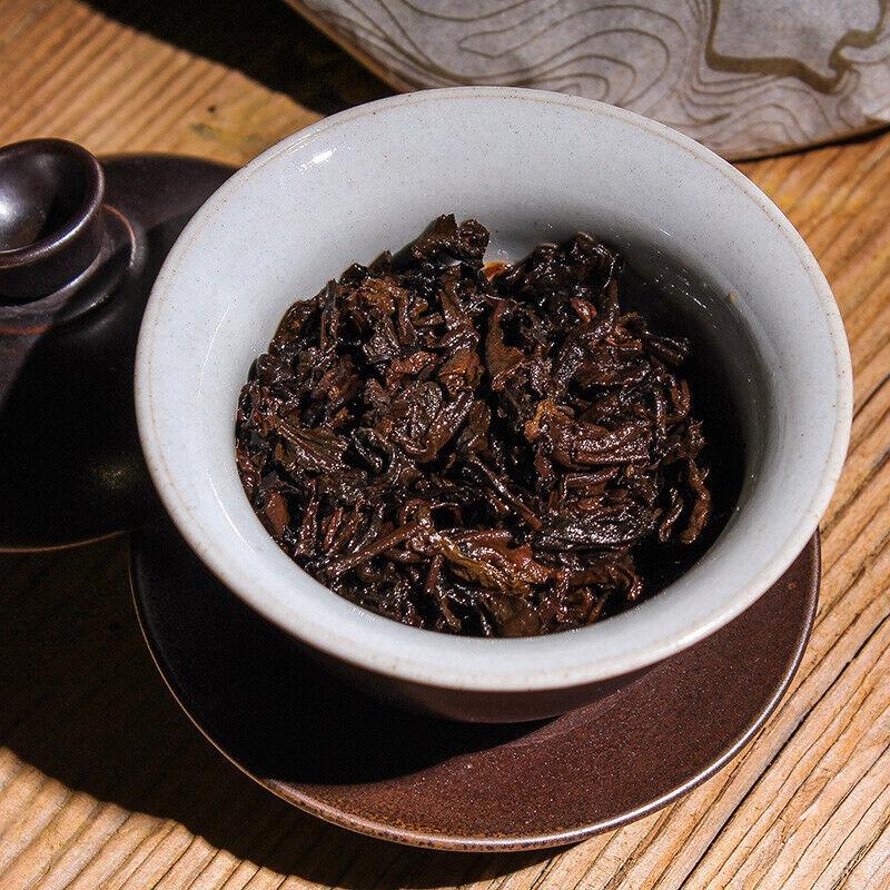 Puerh Zralý čaj Starý Banzhang Zralý čajový dort 357 g Pu'er Tea Yunnan Pu'er Tea Cake