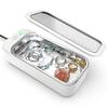 Limpador Ultrassônico IGOKOTI, Limpador de Óculos, Pequeno Limpador Ultrassônico, Capacidade de 450ml, Vibração Poderosa de 42.000Hz, para Limpeza de Óculos, Pulseira de Relógio