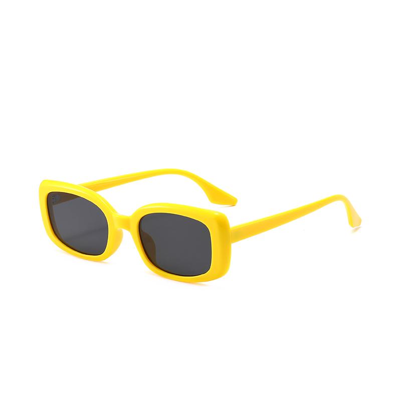 New Style Personalized Square Frame Sunglasses,Uv-protective Sun Glasses Fashionable And Versatile Street Style Sunglasses,5236