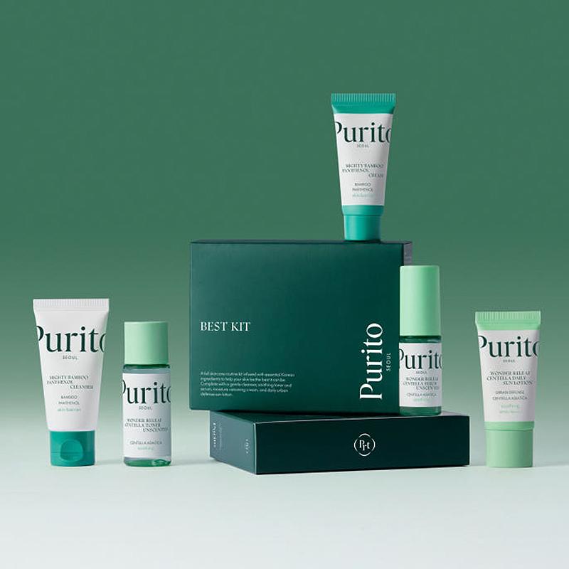 Purito Seoul Best Kit Hypoallergenic Bestseller Mini 5-Step Set
