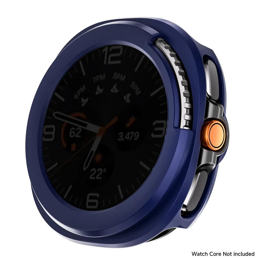 PC-fodral+Glas Sekretessfilm Fodral För Samsung Galaxy watch 8 Classic Tillbehör Skärmskydd Stötfångare Skyddande Hölje Klocka 8