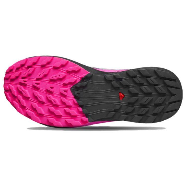 SALOMON Sense Ride 5 Lace-Up Versatile Cushioning Non-Slip Low-Top Running Shoes Women Running Shoes Gray Brown 473859