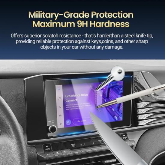 RUIYA Car Touch Screen Protector Tempered Glass 8" For 2025-2026 Toyota Camry LE