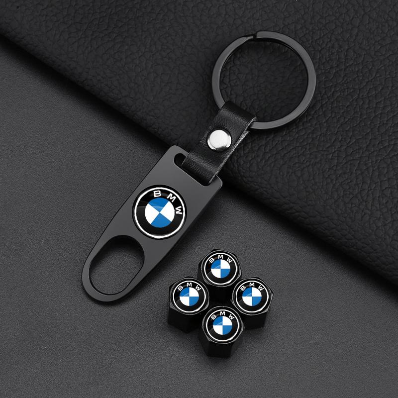 2025 Kov Kůže Přívěsek na Klíče od Auta Kroužek na Klíče Dekorace Auto Příslušenství Pro BMW E36 E46 E90 E60 E39 F30 F10 F20 X5 E70 E53 G30 E91 E92 E93