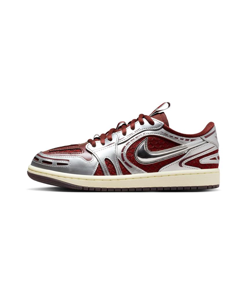 Nike Air Jordan 1 Low Method Of Make W - Dark Team Red:Metallic Silver:Coconut Milk / Hq2186-600