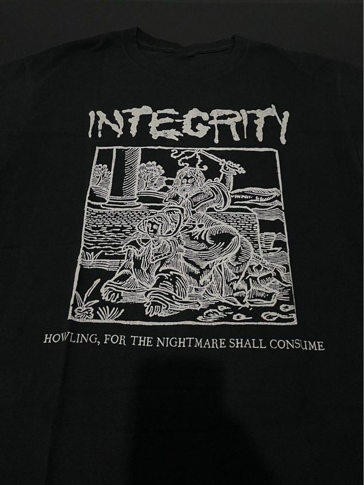 Integrity Band Black T-Shirt Cotton Full Size Unisex S-5XL Unisex T-Shirt S