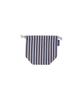 Clote String Pouch Mini - Striped Brick