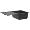 Kitchen Sink Single Bowl Granite 78 X 50 X 20 Cm Graphite